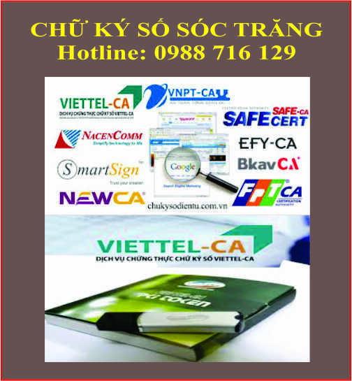 Dịch Vụ Chữ Ký Số Tại Sóc Trăng